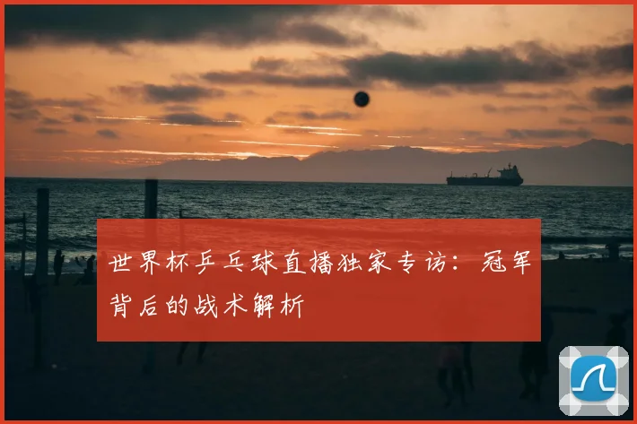 世界杯乒乓球直播独家专访：冠军背后的战术解析