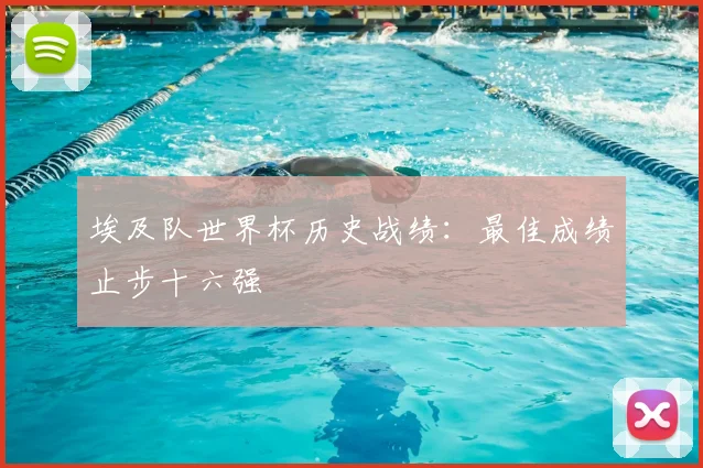 埃及队世界杯历史战绩:最佳成绩止步十六强